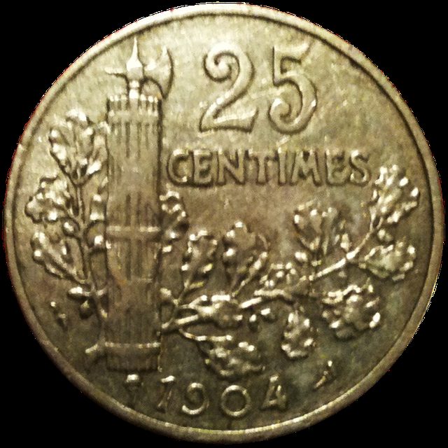 25 centimes Patey